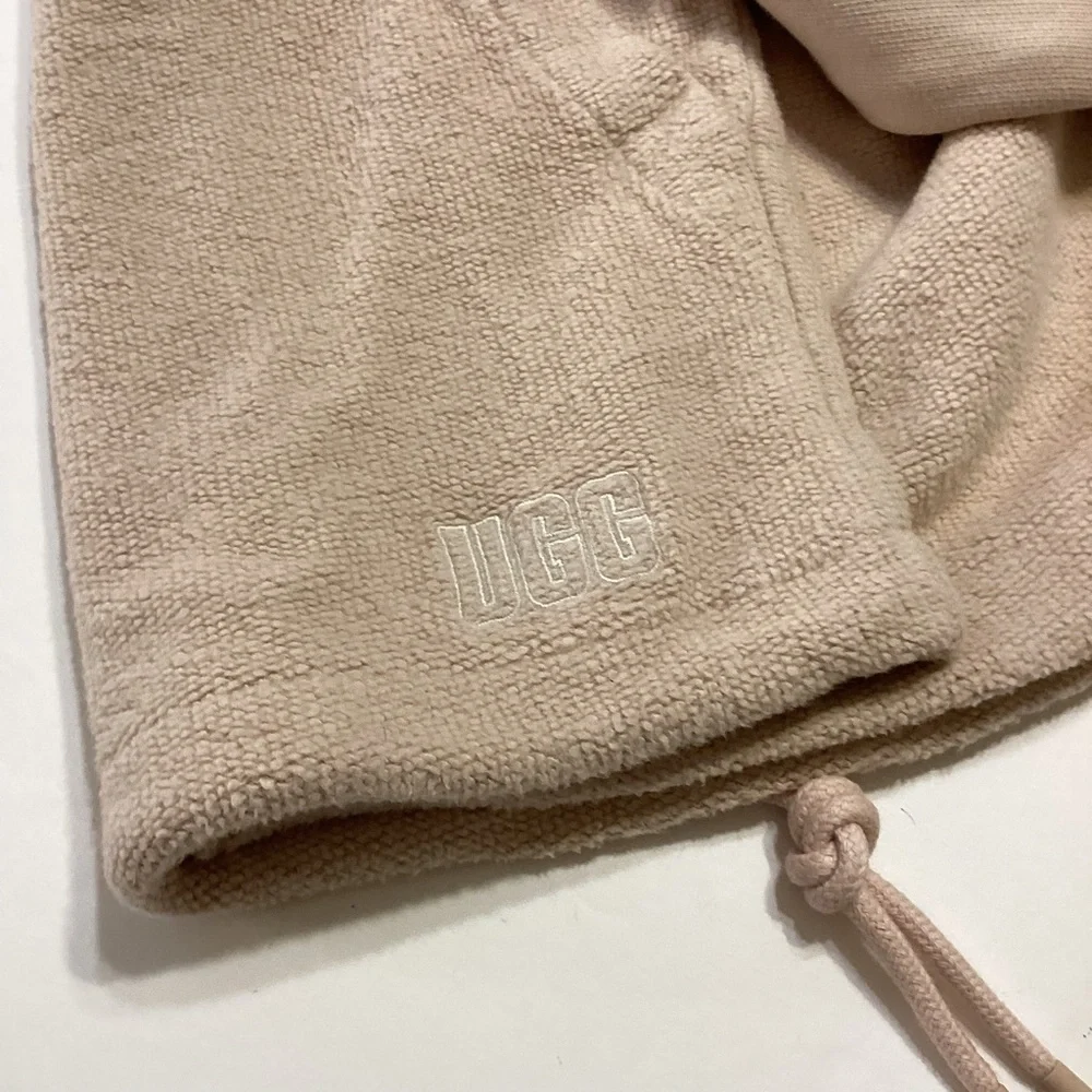 UGG NWT Women’s Elane Mixed Half Zip Kangaroo Pocket Pullover Size XL - Picture 12 of 12